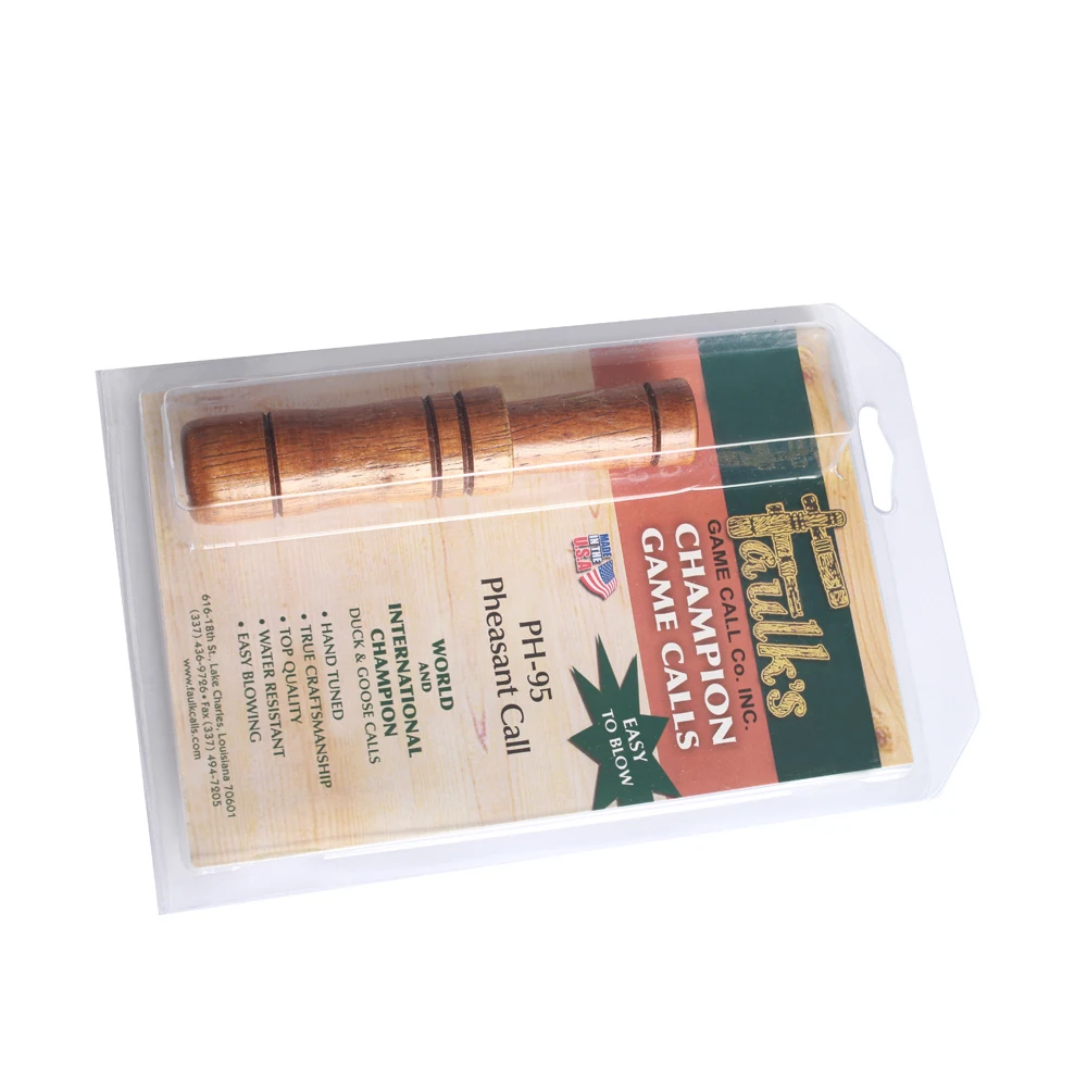 

MAGORUI Whistle Wood Duck Call Whistle Hunting Brown Oak Wooden Tactical Hunting Accessories