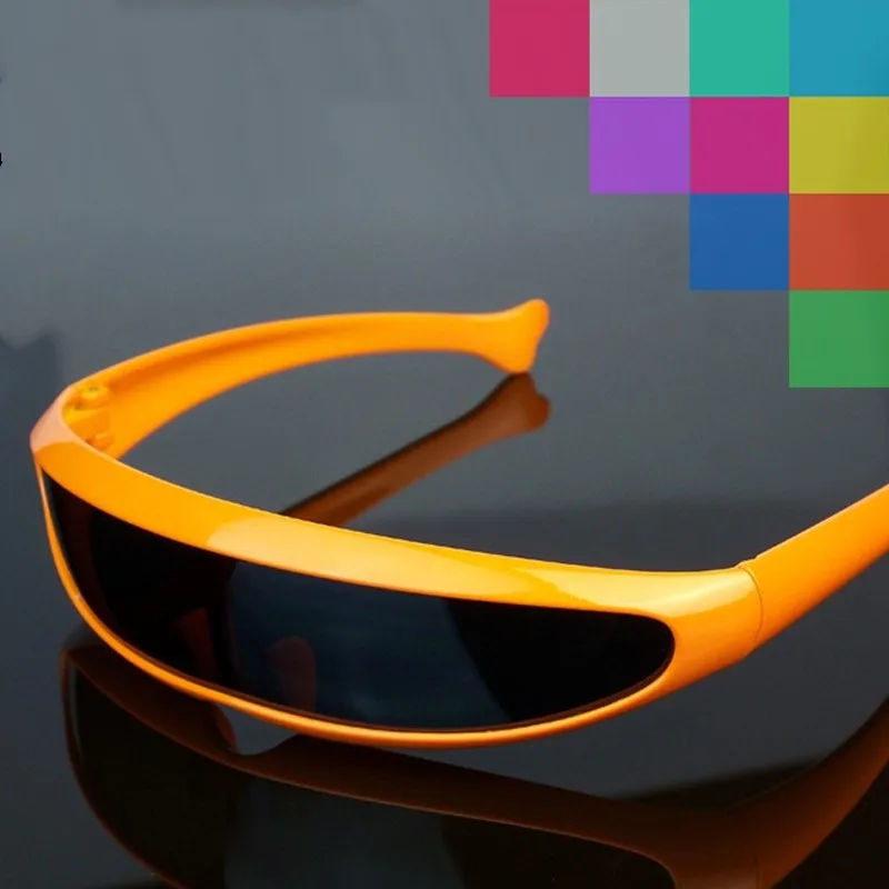 Новые женские винтажные узкие Циклоп солнцезащитные очки роскошные