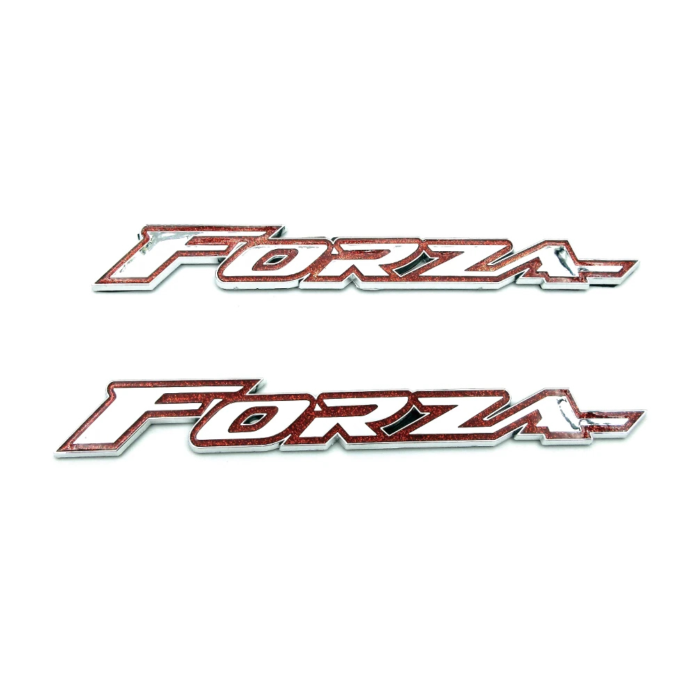 

New Reflective ABS Plastic Motorcycle Body Shell Stickers 3D Decal Emblem For Honda FORZA 300 125 250 Forza300 Forza125 Forza250