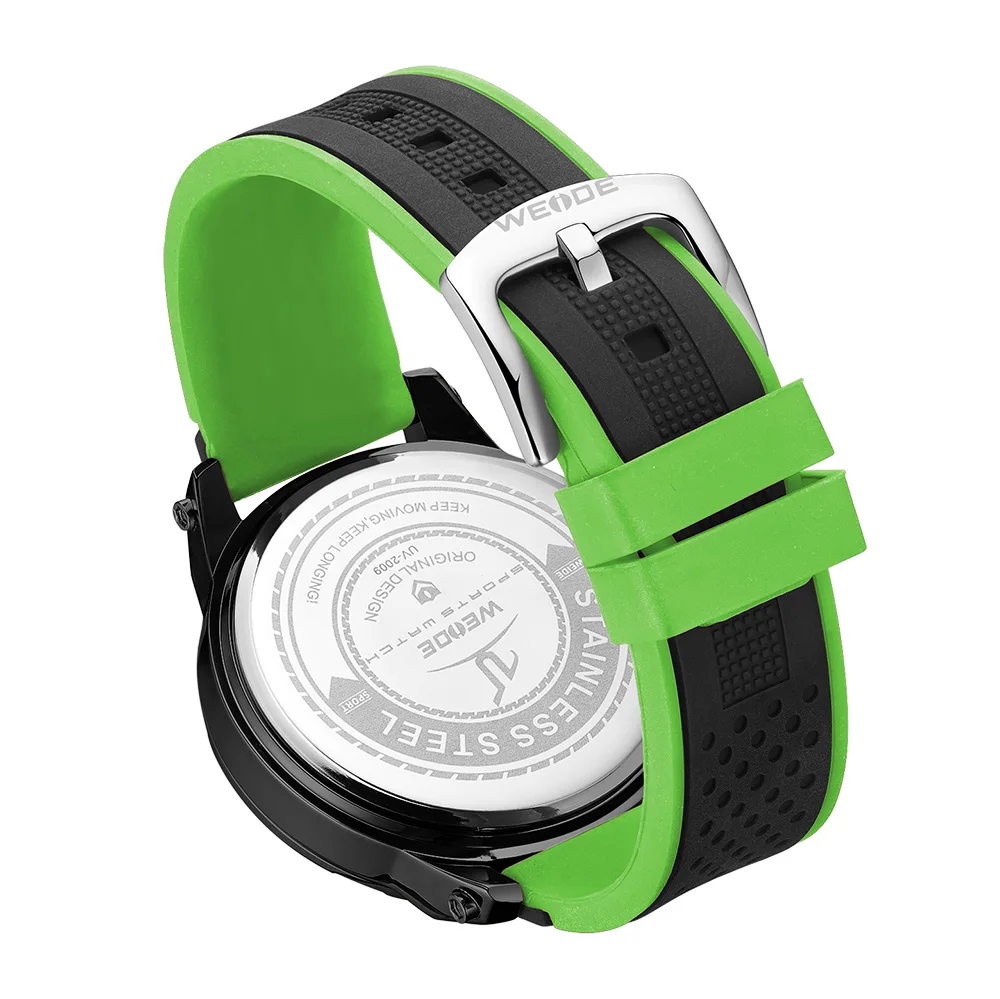 Часы наручные WEIDE мужские кварцевые Многофункциональные люксовые брендовые