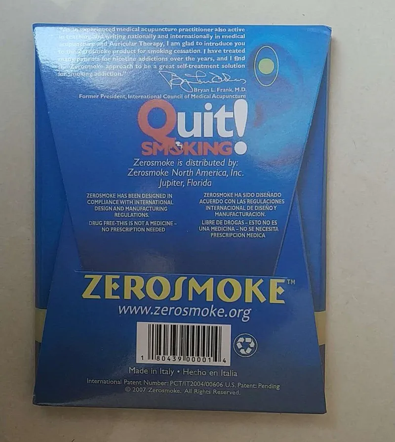 Медицинский магнит лечебный курительный аппликатор без сигареты антидымовой