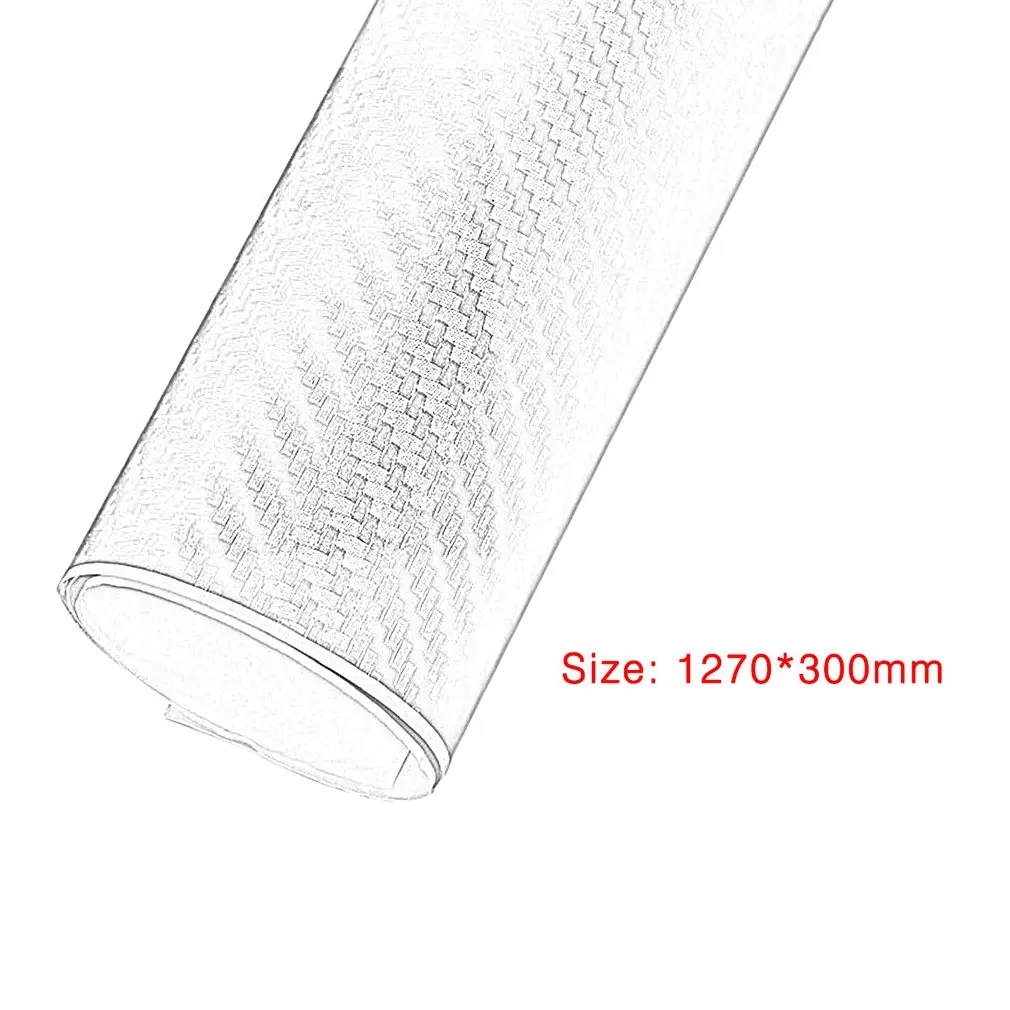 

Hot 1.27mx30cm Carbon Fiber Vinyl Car Wrap Sheet Bubble Free Roll Film 3D Car Stickers Decals Car Styling Accessories Hot Sale