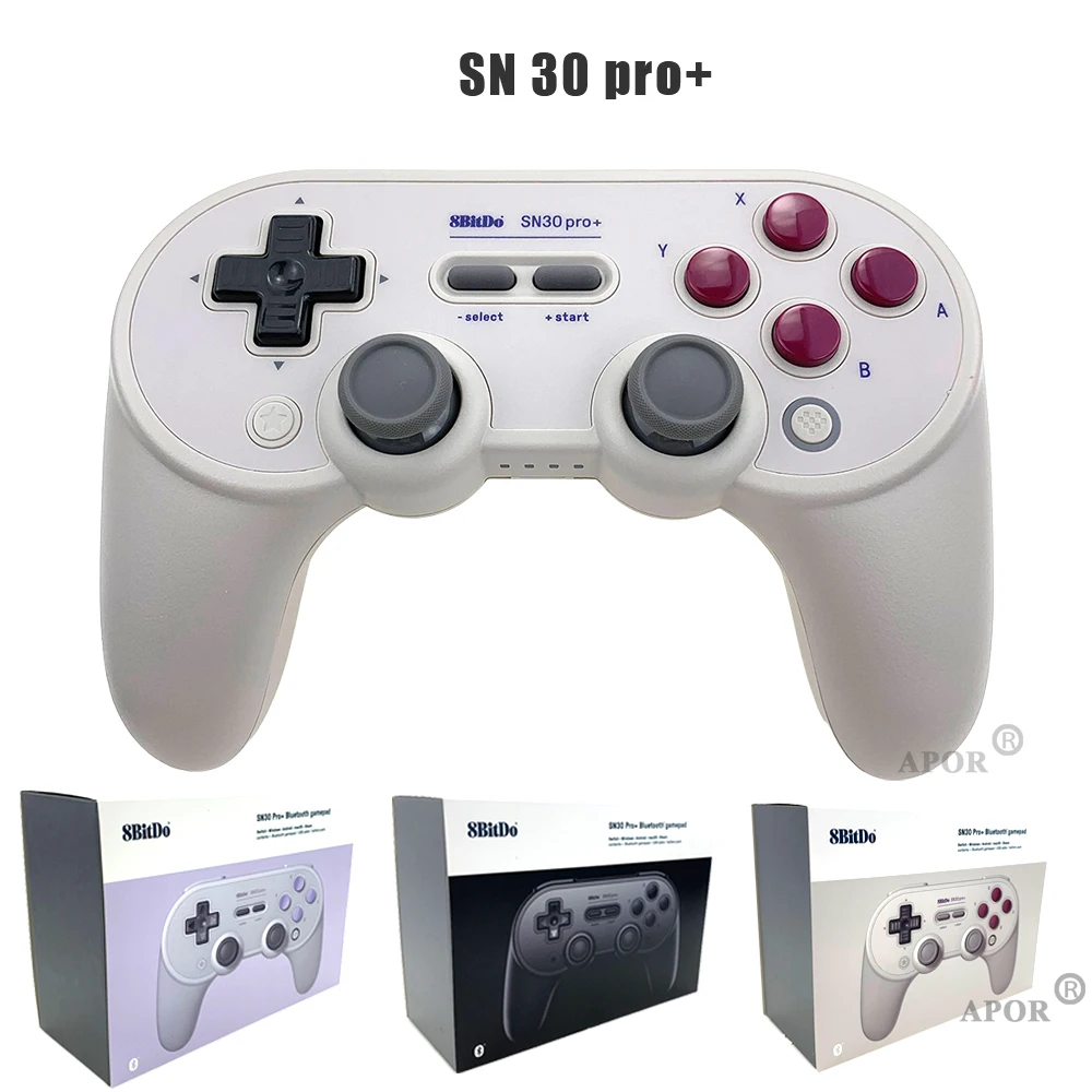 

SN30 Pro Plus официальный 8bitdo SN30 PRO + Bluetooth геймпад с джойстиком для телефона из поликарбоната с Nintendo переключатель дропшиппинг