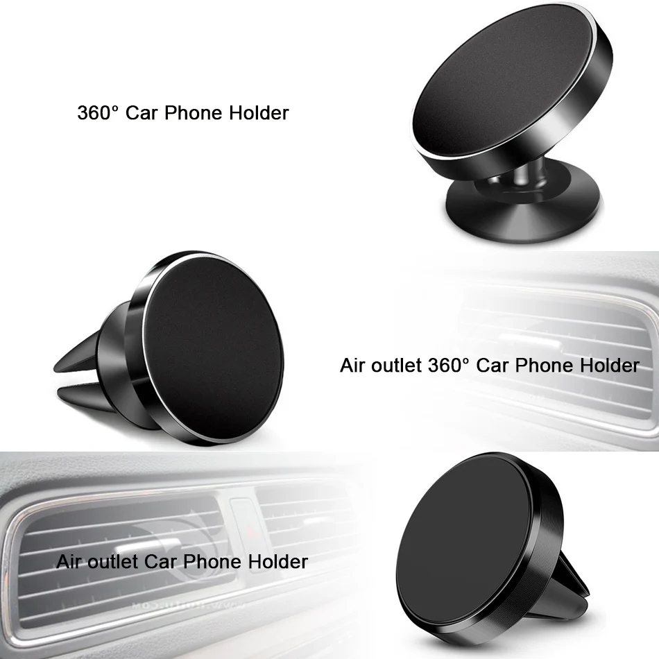 Magnetic Phone Holder For Car Protable Holder Outlet Suporte Porta Celular Suport Auto Phone Stand Support Smartphone Voiture 7+ images - 6