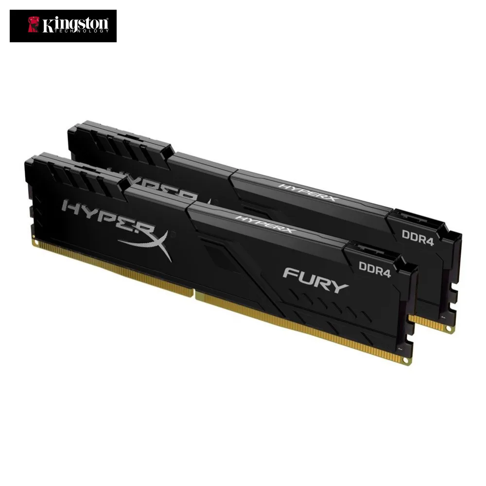 Комплект памяти DDR4 DIMM 32Гб (2х16Гб) 3200MHz CL16 Kingston HyperX FURY Black|Оперативная память| |