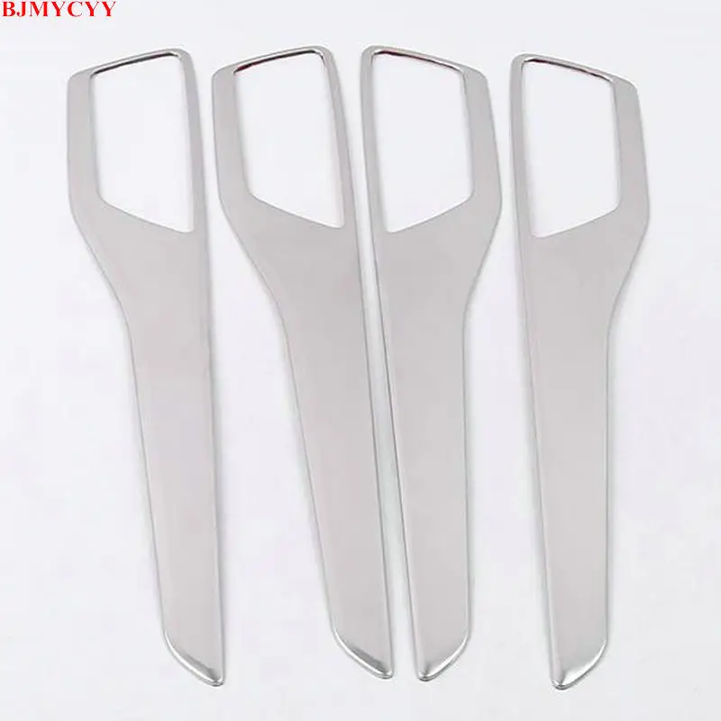 BJMYCYY 4 шт./компл. декоративная рама из нержавеющей стали для внутренней ручки