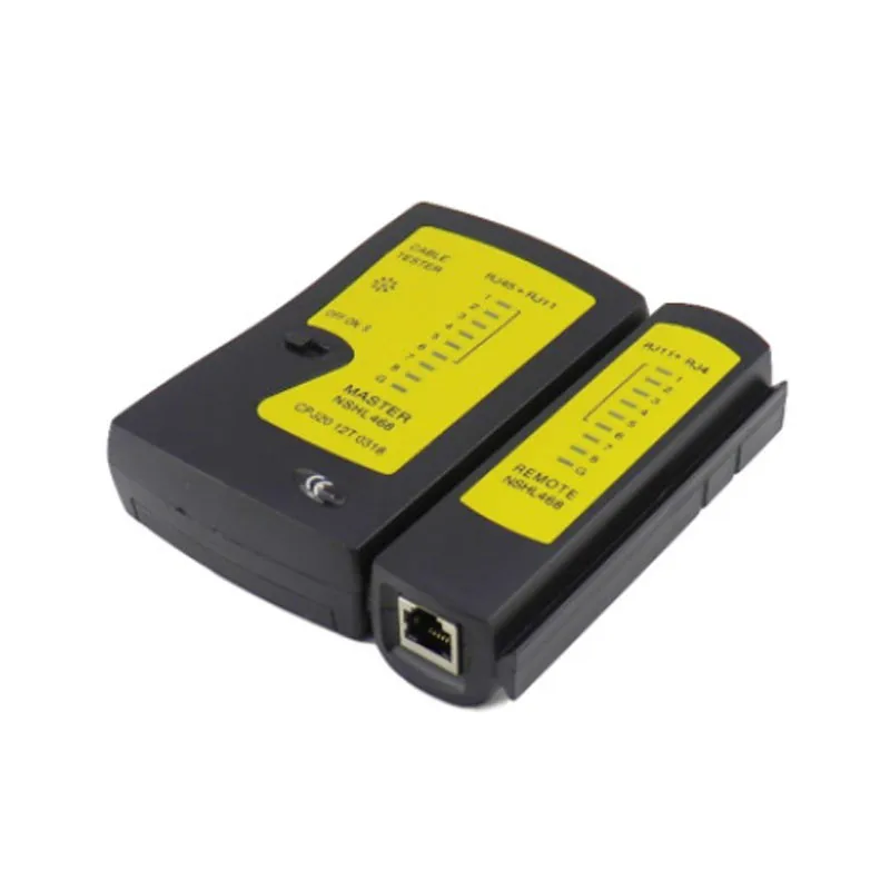 Сетевой Кабельный тестер RJ45 RJ11 RJ12 CAT5 UTP LAN кабель детектор телефонной линии