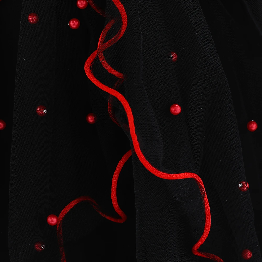 

Baby Girls Black Embroider Dress Newborn Princess Birthday Wear Toddler Flower Christening Ball Gown Kids Dresses for Girls