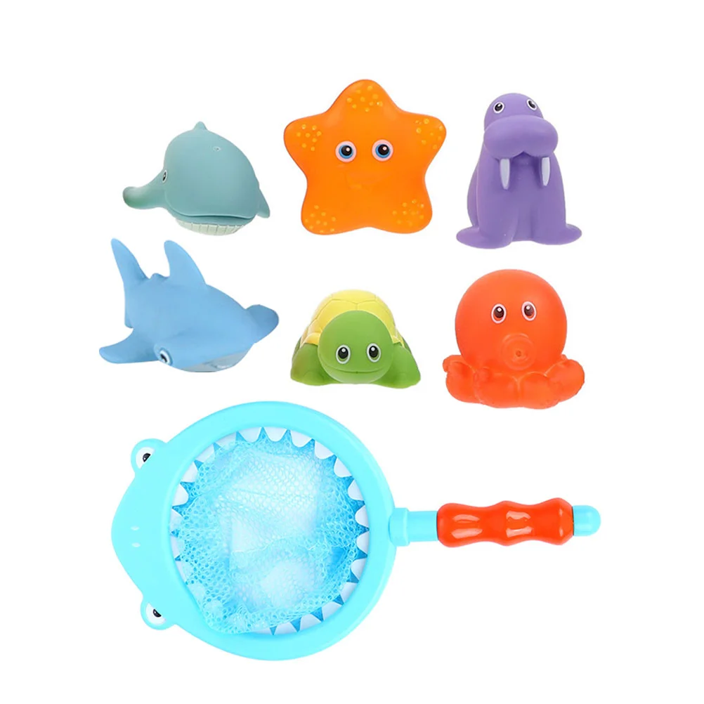 

1 Set Children Bath Catching Sharks Adorable Fishing Bath Time