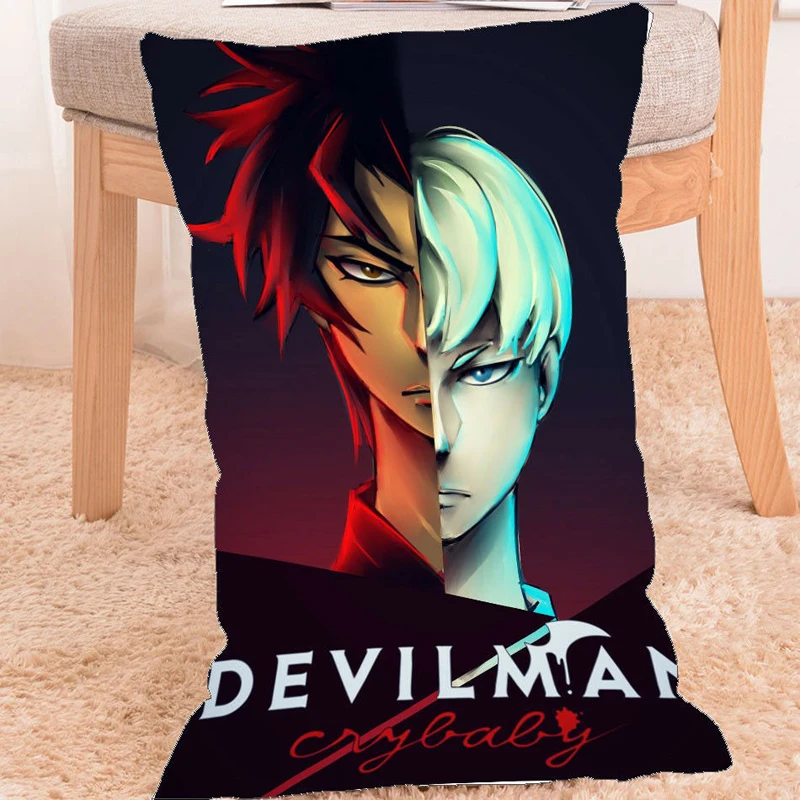 Наволочка с Аниме Dakimakura Devilman Crybaby Asuka Ryou Fudou Akira Face декоративная наволочка для