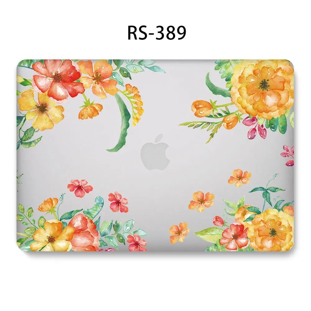Чехол для ноутбука MacBook Pro 13 дюймов Air A1466 A1369 Retina 11 12 15 touch Bar Touch ID + чехол