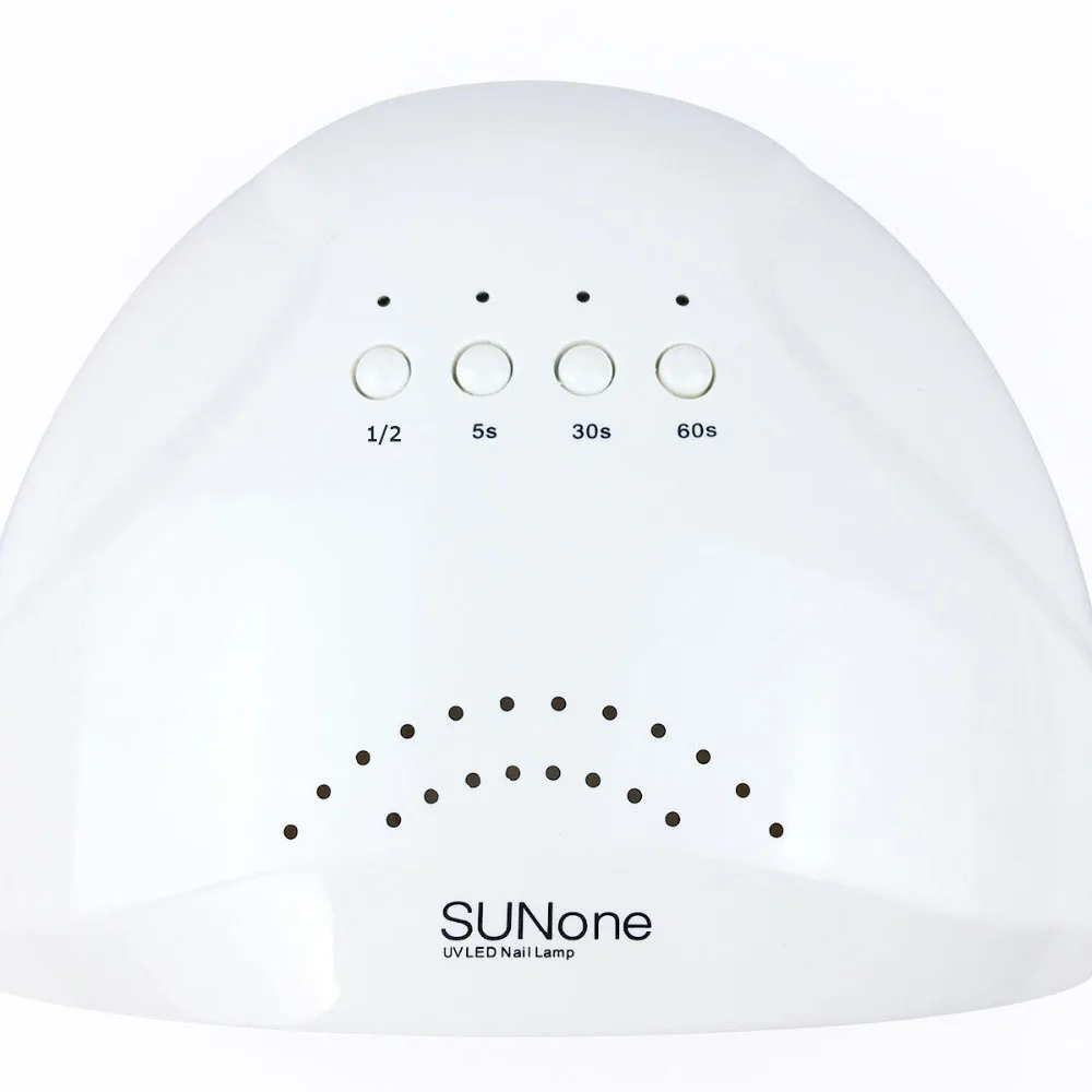 УФ лампа для ногтей SUNONE гель лака отверждаемая с таймером снизу быстросохнущая
