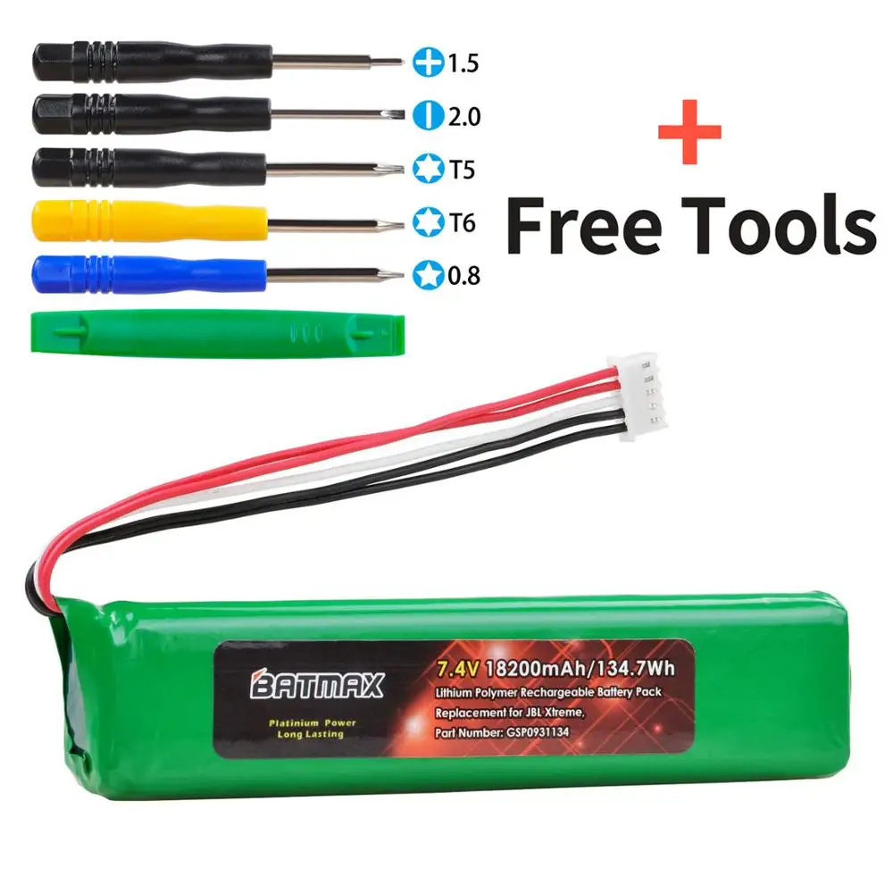 

7.4V 18200mAh GSP0931134 Battery for Xtreme Speaker Baterie