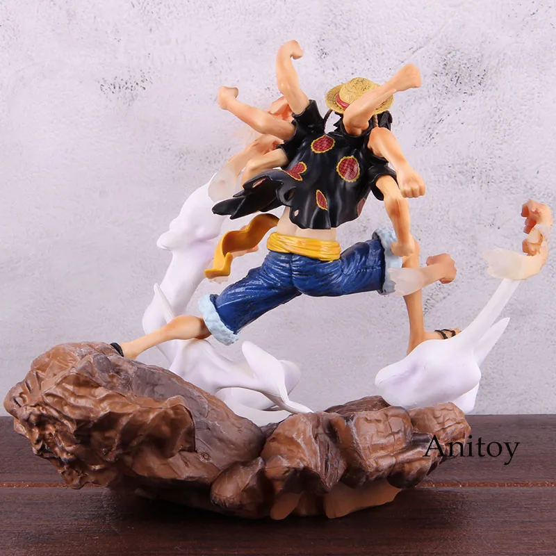 Аниме one piece P. O. P XXL Обезьяна D Luffy Gomu No Gatling Ver. ПВХ одна деталь Луффи фигурка Коллекционная модель игрушки