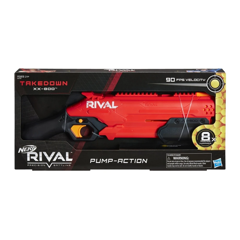 Бластер Nerf Hasbro Райвл Тэйкдаун E8446RS0 | Игрушки и хобби