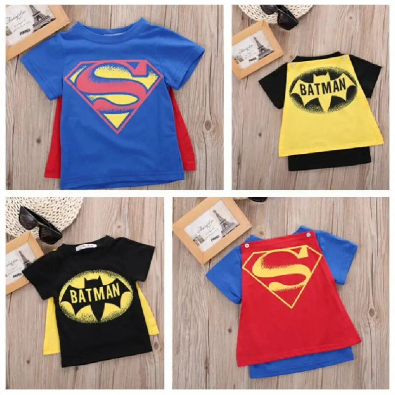 Детская одежда с персонажами из мультфильмов футболка для маленьких мальчиков