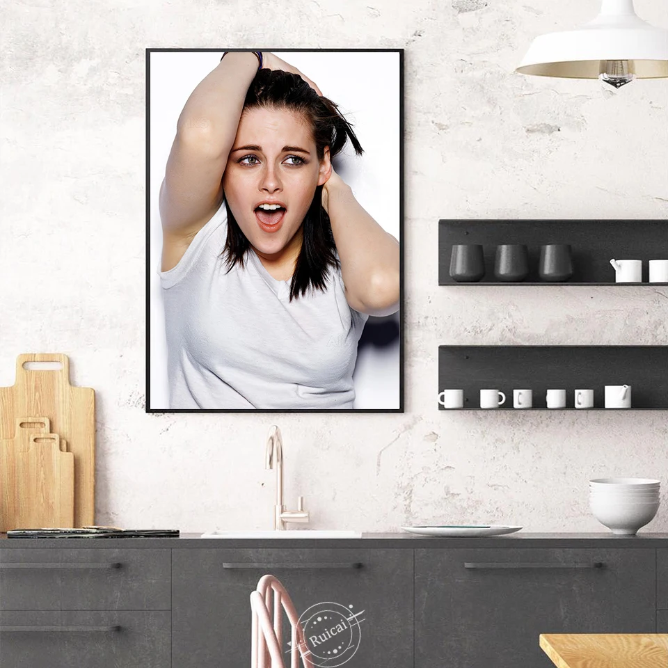 Плакат Кристен Стюарт из фильма HD звезда настенное искусство на холсте картина в