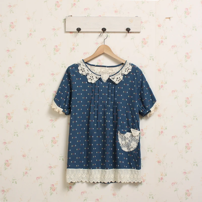 Женское винтажное кимоно в горошек с цветочным принтом|blusa de gasa|kimono floralladies tops |