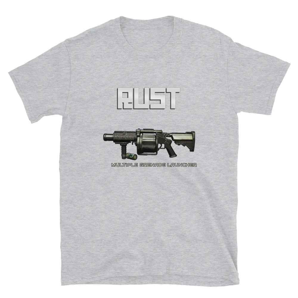 

Military Weapon Multiple Grenade Launcher T-Shirt. Summer Cotton O-Neck Short Sleeve Mens T Shirt New S-3XL