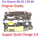Оригинальный разъем для зарядного порта Xiaomi Mi A2, гибкий кабель с микрофоном для Xiaomi Mi A1 5X A3 CC 9e