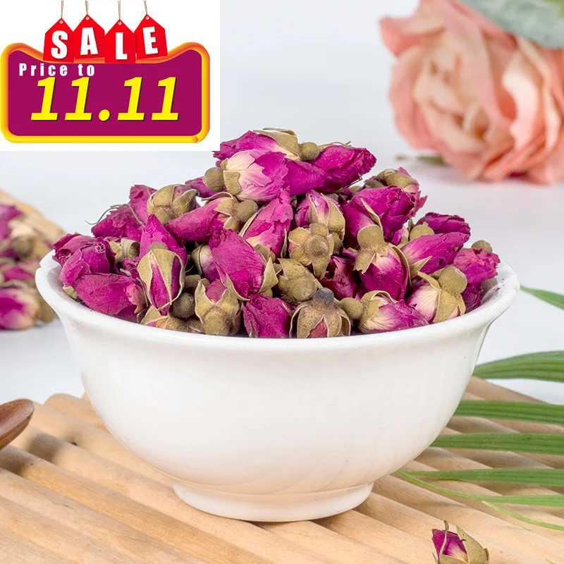 Pingyin Rose Bud Flower Tea Dry-brewed Beauty and 100g | Дом и сад