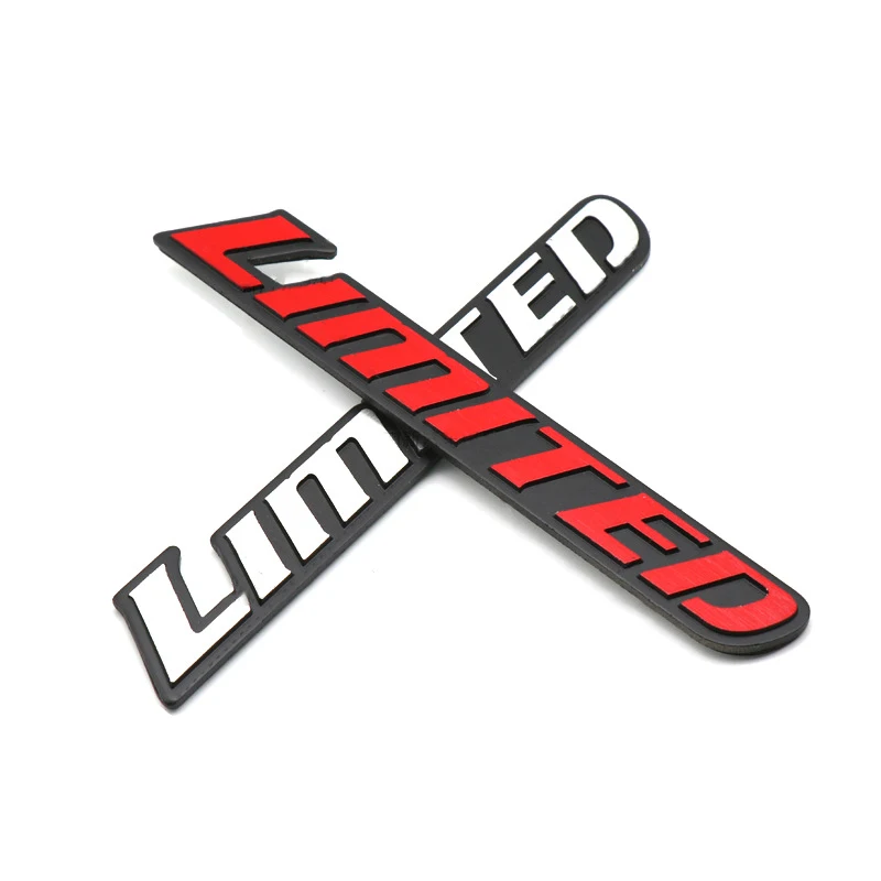 

Metal Badge LIMITED Logo Emblem Stickers for Toyota Yaris Avensis Izoa Corolla Tundra Hybrid Car Front Cover Decals Accessories