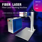 Оптоволоконный лазерный гравер, маркировочная машина 20 Вт 30 Вт 50 Вт, лазерный гравер Raycus JPT, гравер для металла, золота, серебра, нержавеющая сталь, режущие инструменты
