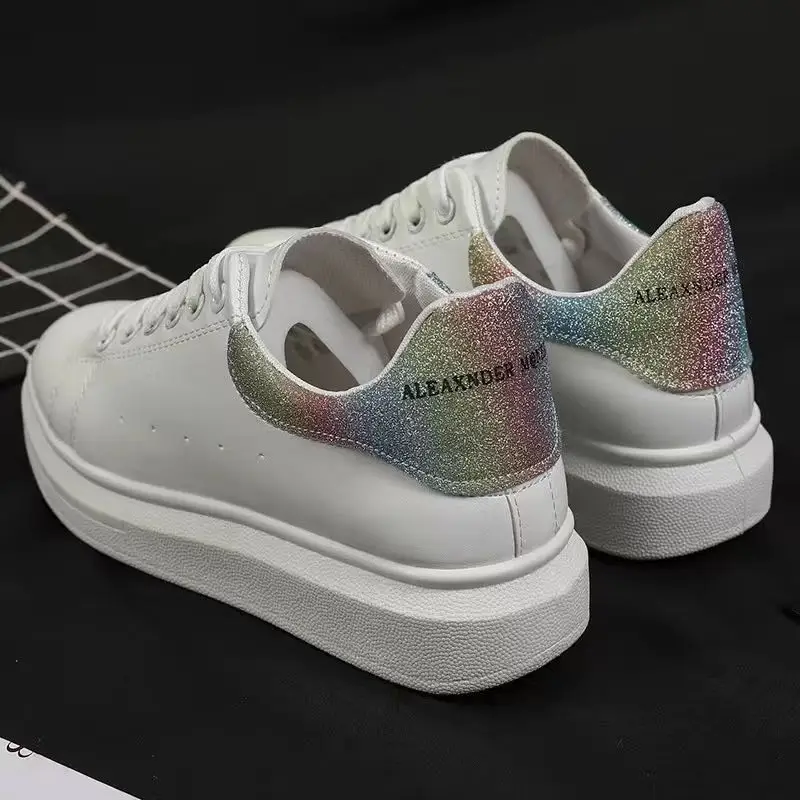 2020 новые летние женские кроссовки кожаная обувь для скейтборда уличная