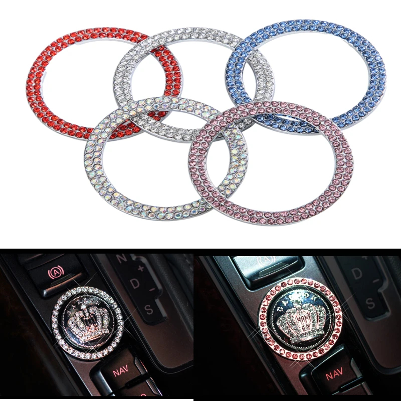 Кнопка запуска и остановки двигателя автомобиля с одной кнопкой зажигания