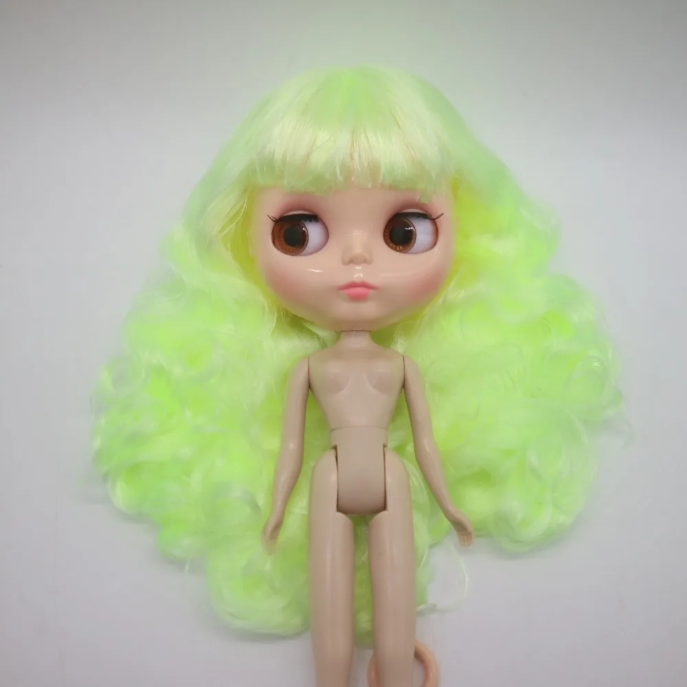 Кукла Обнаженная blyth, Заводская кукла(флуоресцентные желтые волосы