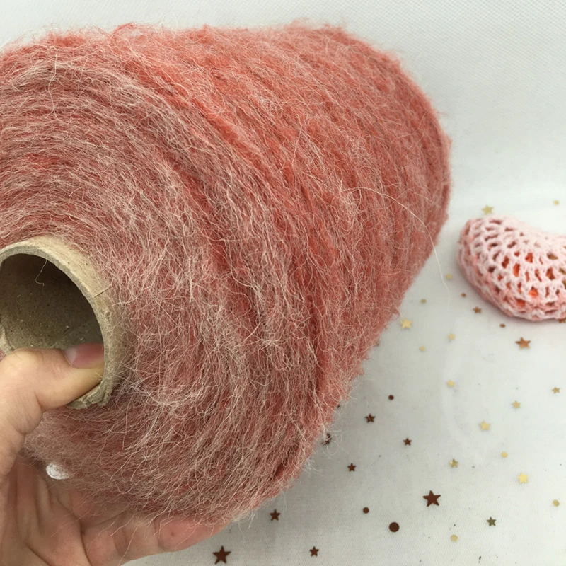 Новый импорт 500 г Мягкая искусственная Мериносовая Шерсть альпака пряжа для