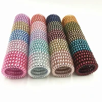 20pcspack telephone wire line elastic bands for hair ties scrunchy spring rubber band gum for hair accessories hair rubber rope
