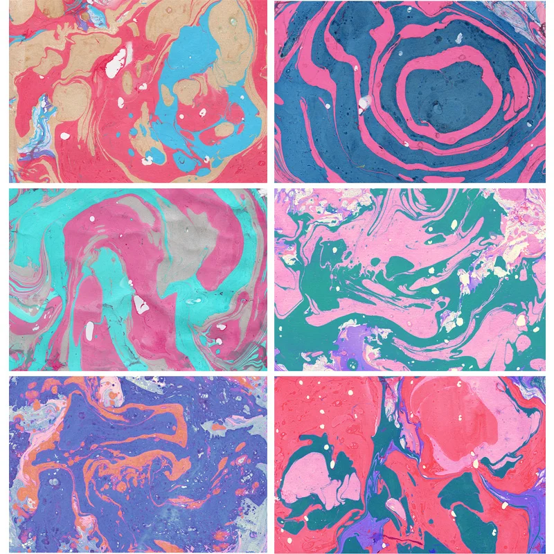 

SHENGYONGBAO Vintage Abstract Texture Colorful Background Portrait Photo Photography Backdrops Studio Props 211013 HWT-05