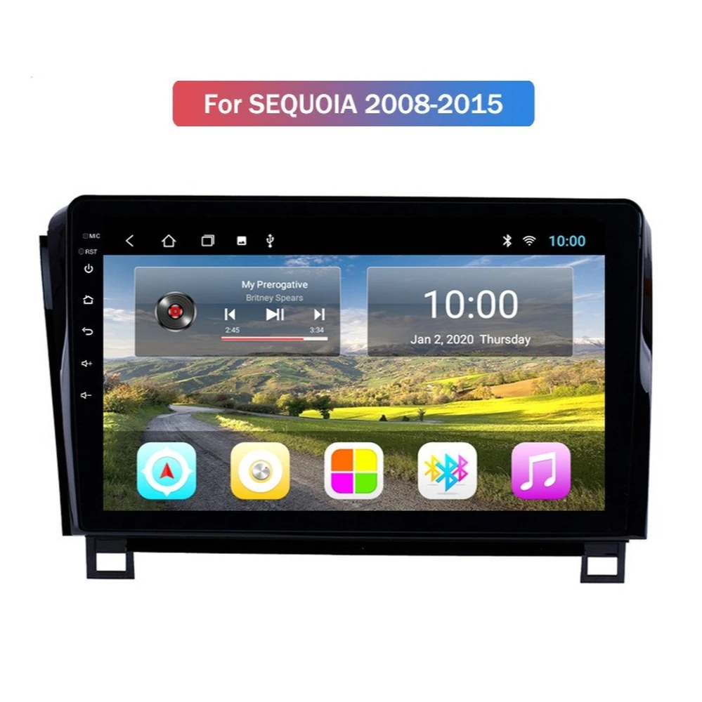 

Автомобильный GPS-навигатор, Android 10,0, 6G + 128G, для Toyota Tundra/Sequoia 2008-2015, автомагнитола, стерео BT, головное устройство