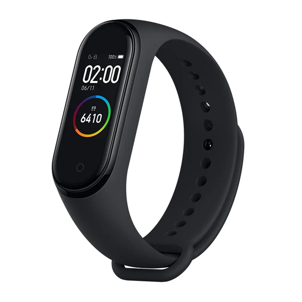 Оригинальный Xiaomi mi смарт-браслет 4 цветной AMOLED экран Band Smartband фитнес-тренажер