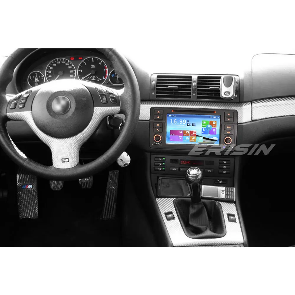 Автомагнитола Erisin GPS Bluetooth SWC DVD CD радио Авторадио DTV 3G DVR для BMW 3 серии E46 320 Rover75 MG ZT Sat