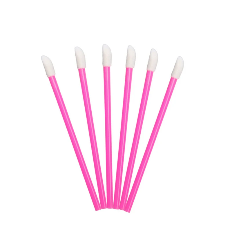 Top Quality 50pc Diamond Handle Mascara Wands For Make Up Disposable Crystal Lip Gloss brushes Eyelash Extension Tools | Красота и