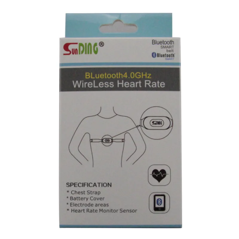 Смарт-измеритель сердечного ритма Sunding 520 Bluetooth водонепроницаемый спортивный