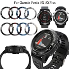 Металлический чехол для смарт-часов Garmin Fenix 5X 5XPlus 3 3HR, нержавеющая сталь, защита от царапин