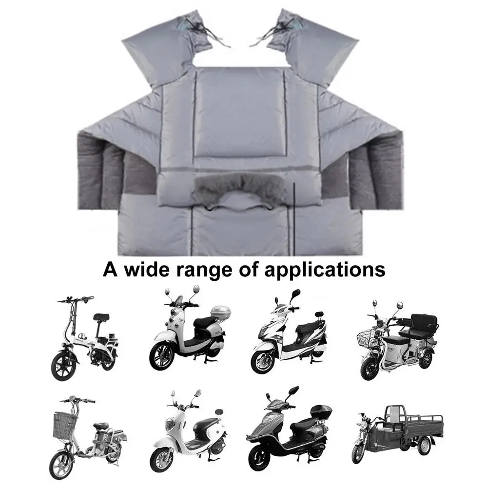 

Winter Scooter Leg Lap Apron Cover Motorcycle Windshield Quilt Leg Lap Cover Windproof Warm Ridding Knee Pads Leg Guard Cover