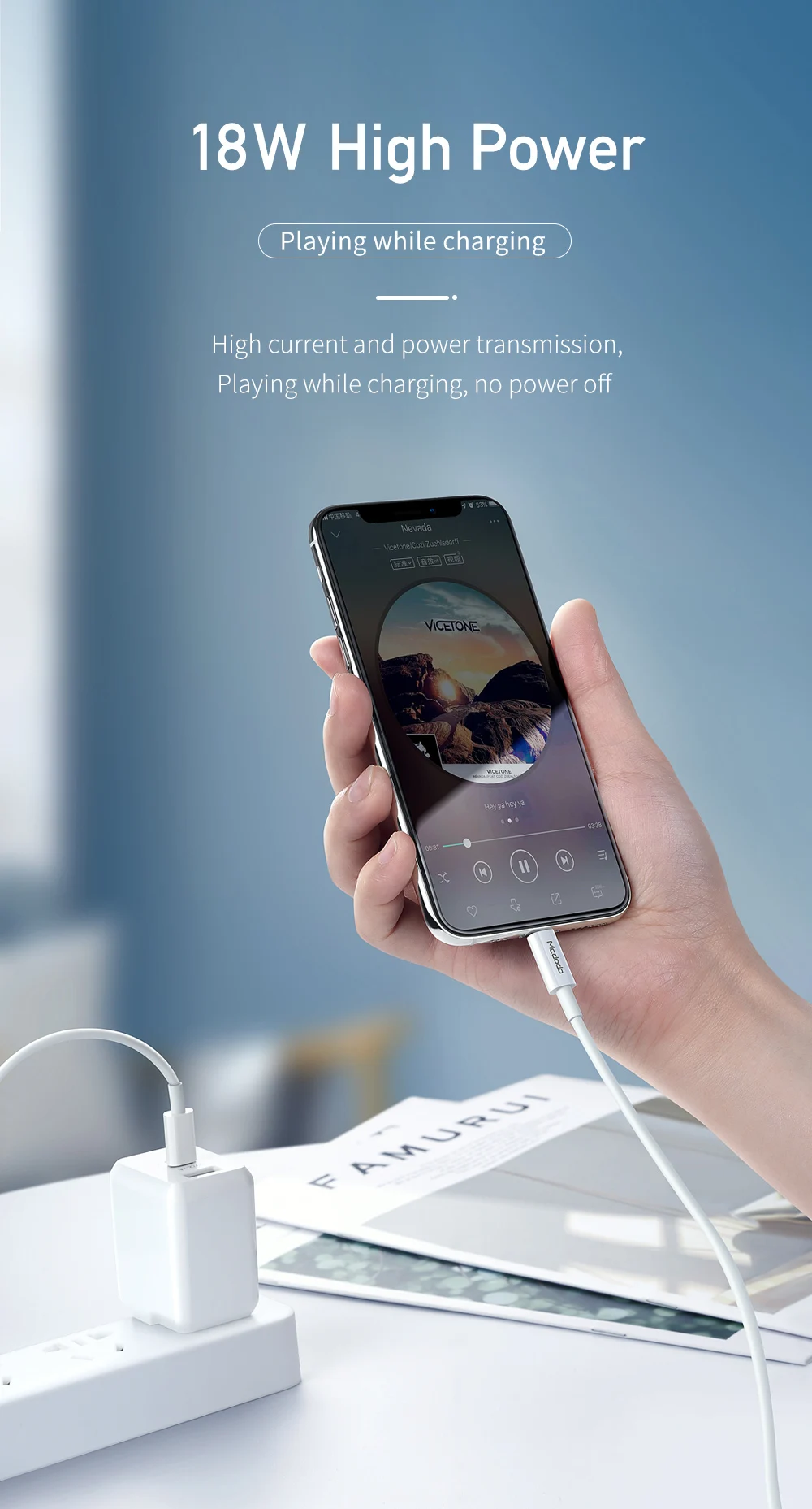 Mcdodo USB C кабель для iPhone X XS Max XR 8 Plus 30 Вт PD быстрое зарядное устройство usb type C для iPhone кабель для передачи данных для MacBook IPad Pro шнур