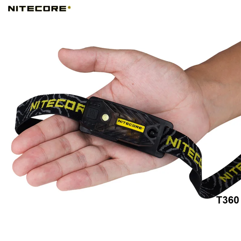 Nitecore T360 360 градусов вращающийся USB Перезаряжаемый рабочий головной свет Высокая