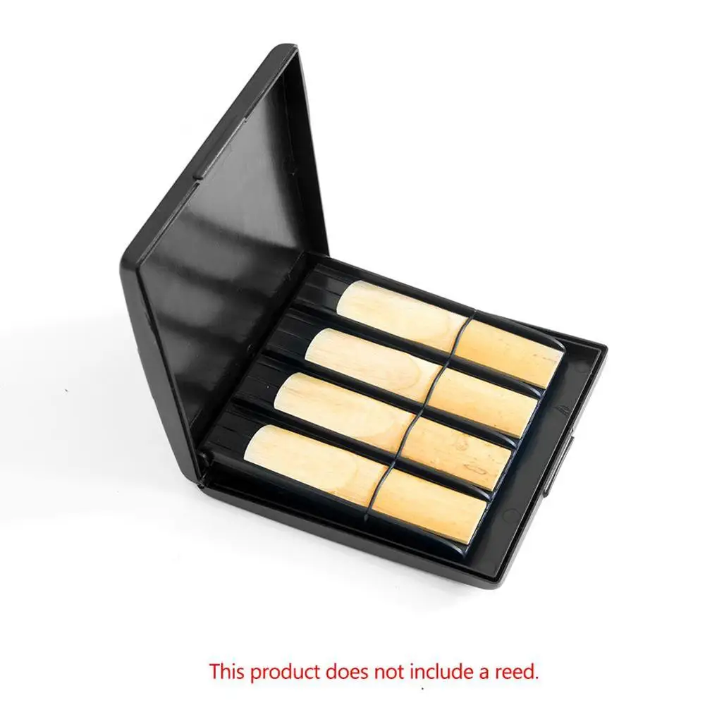 High Quality Sax Saxophone Clarinet Oboe Reeds ABS Case Storage Box Waterproof Wear Resistant General for 8 | Спорт и развлечения