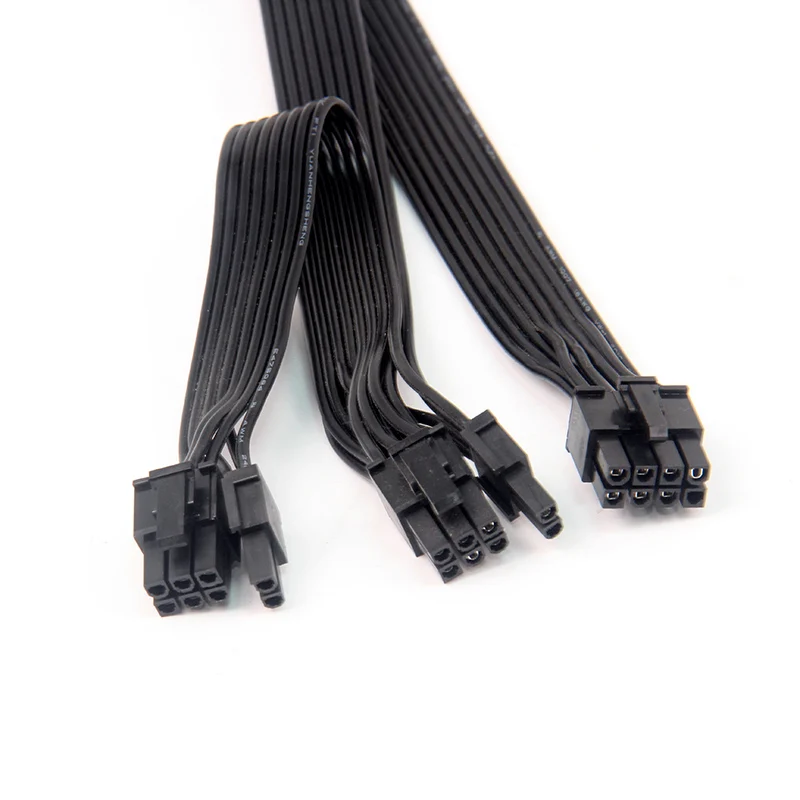 Компьютерная шина PCI E 8 контактный разъем для Dual 8Pin(6 + 2 Pin) Питание кабель Кулер