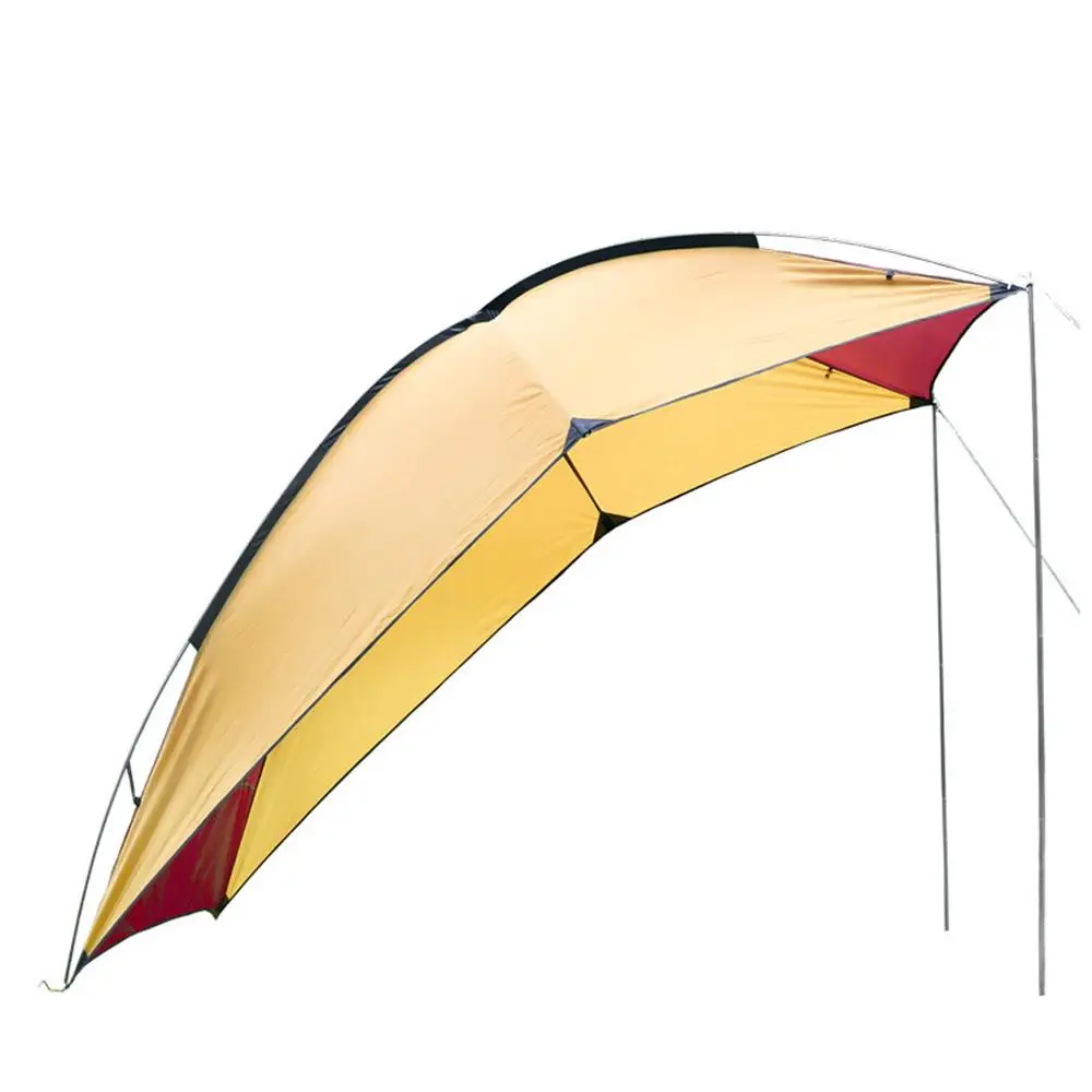 

Folding Tent 2 Colors Bedding Durable Fiberglass Rod Sunshade Trip High Quality Self-Driving Travelling Hiking Picnic