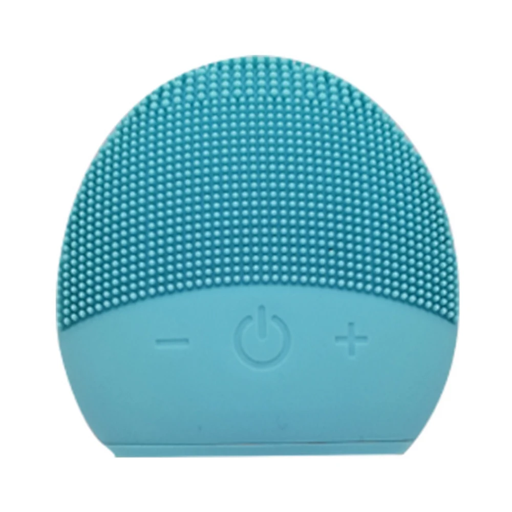 Electric Facial Cleansing Brush Mini Skin Scrubber Pore Dirts Cleanse Anti Wrinkle Silicone Tools | Красота и здоровье