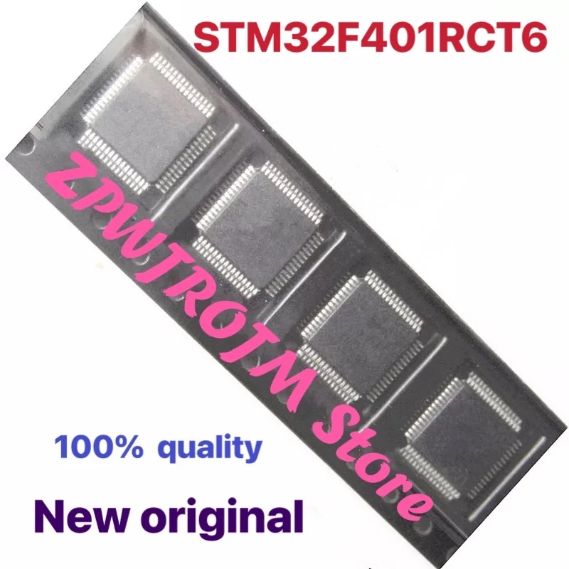 5-10 Uds STM32F401RCT6 STM32F 401RCT6 QFP-64-0