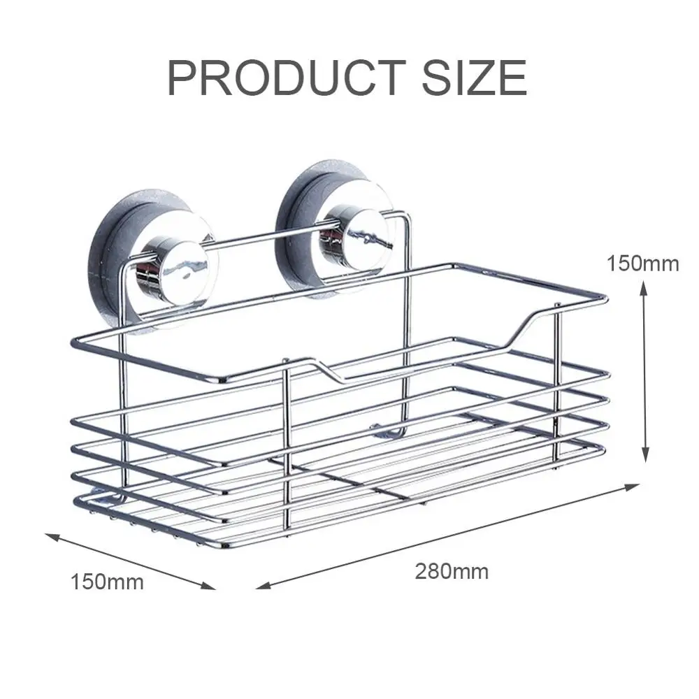 Часы с чашкой на присоске для ванной настенная полка из нержавеющей стали ванная