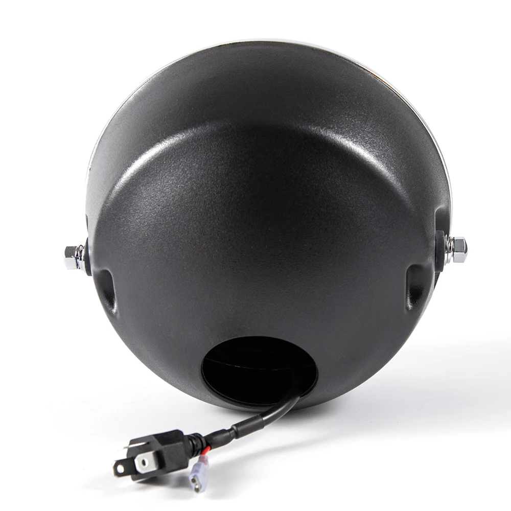 Мотоциклетная светодиодная фара 7 5 дюйма универсальный двигатель круглая