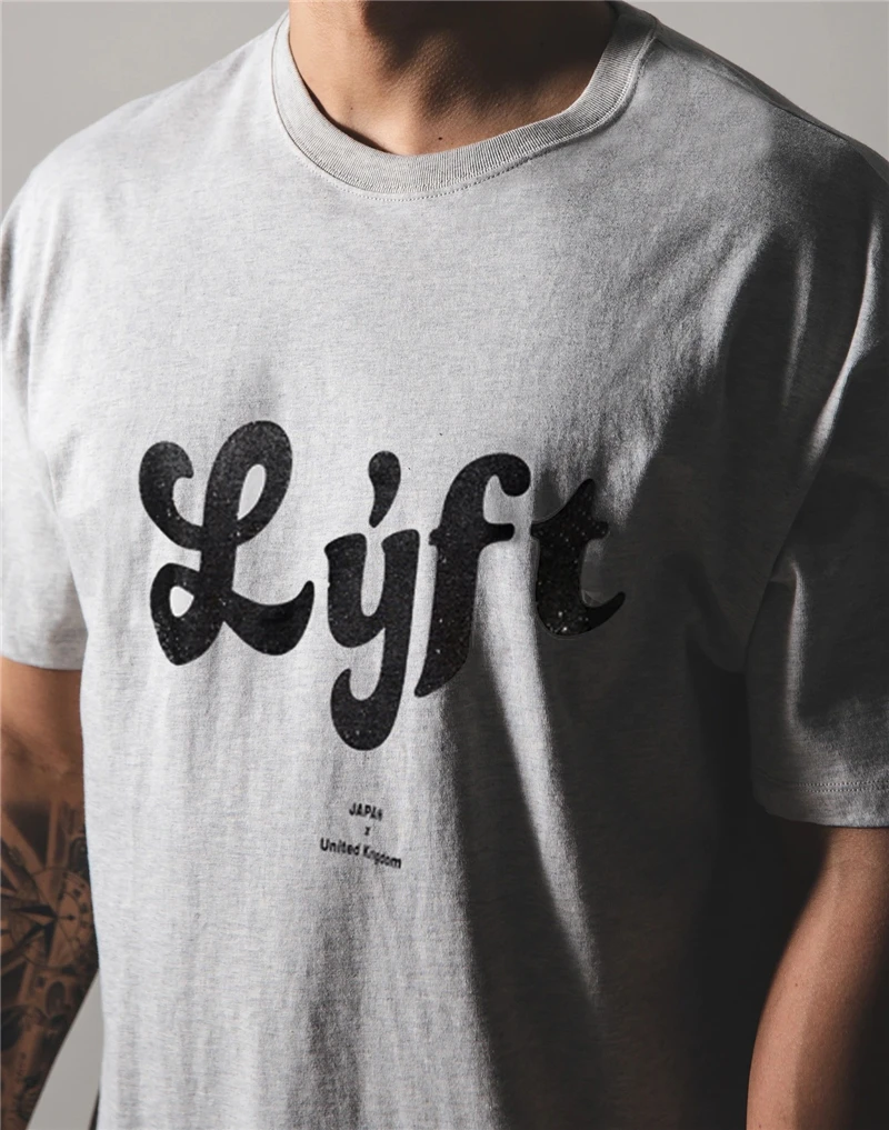 2020 LYFT Летняя мужская футболка Повседневная свободная Мужская рубашка для отдыха